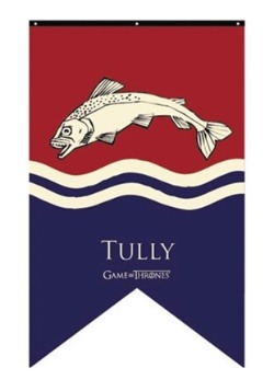 Game of Thrones Tully Sigil 30x50 Banner