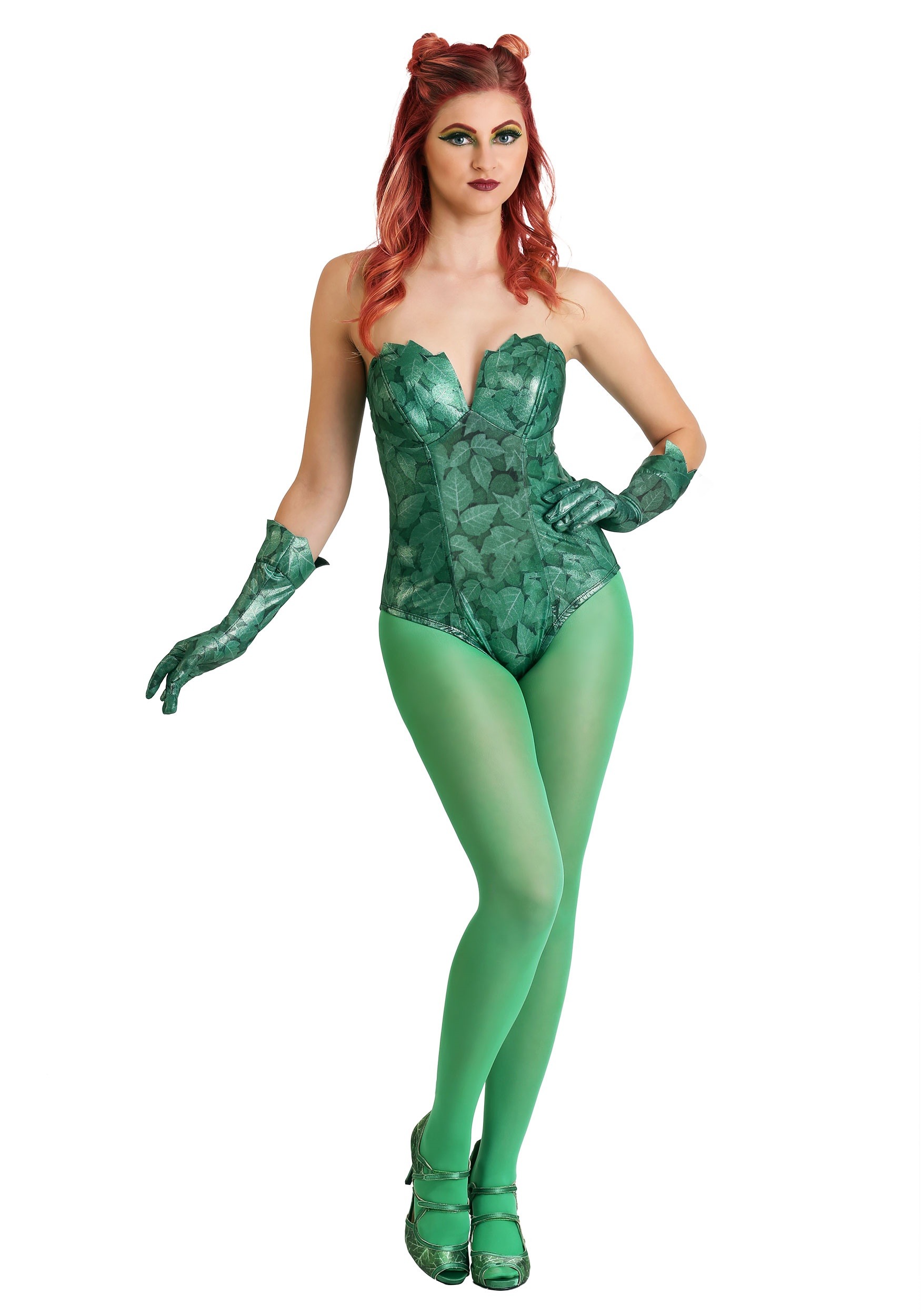 Poison Ivy Fancy Dress Costume for Women