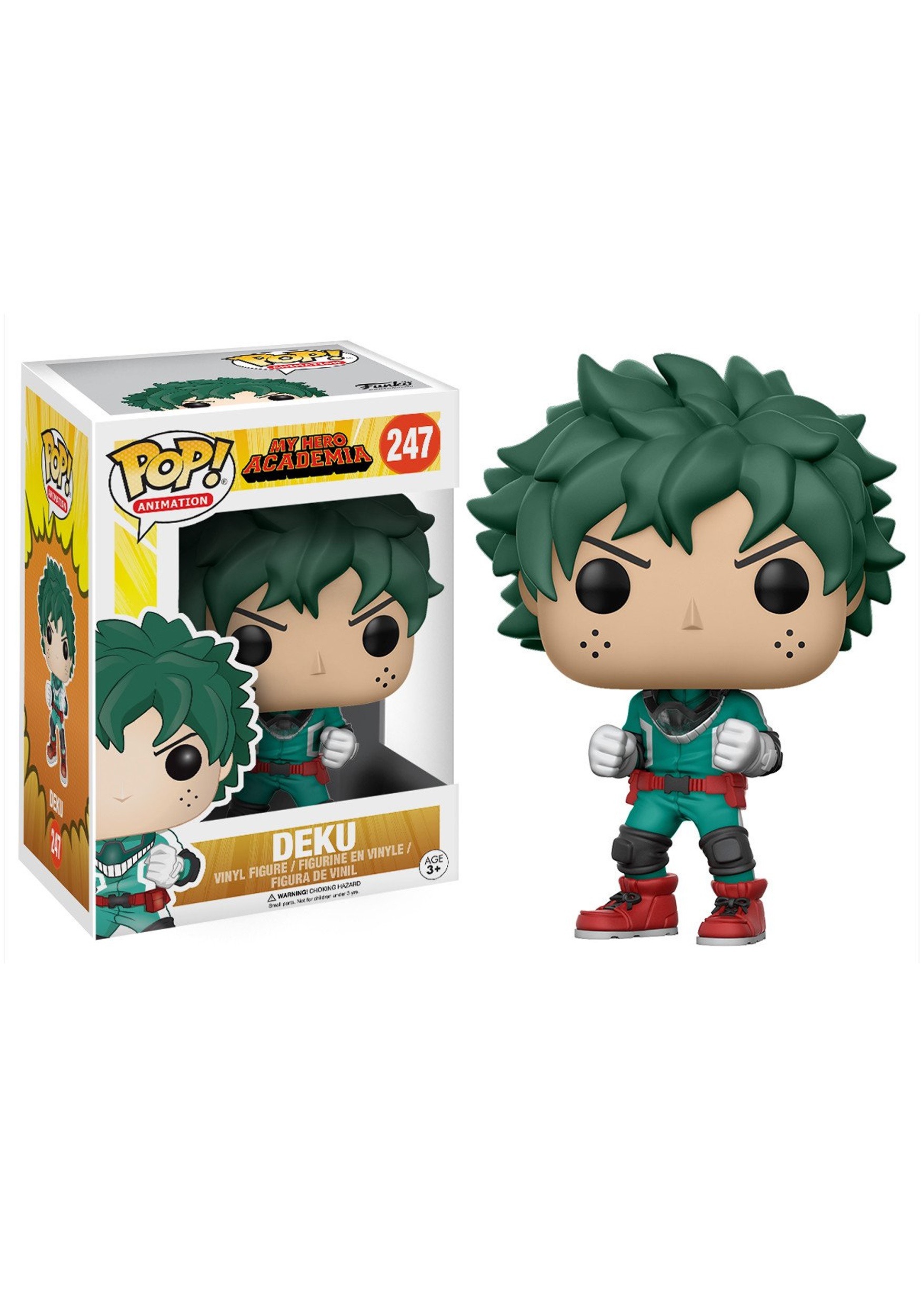 Photos - Fancy Dress Funko POP Vinyl My Hero Academia - Deku POP! Anime Vinyl Figure Green/ 