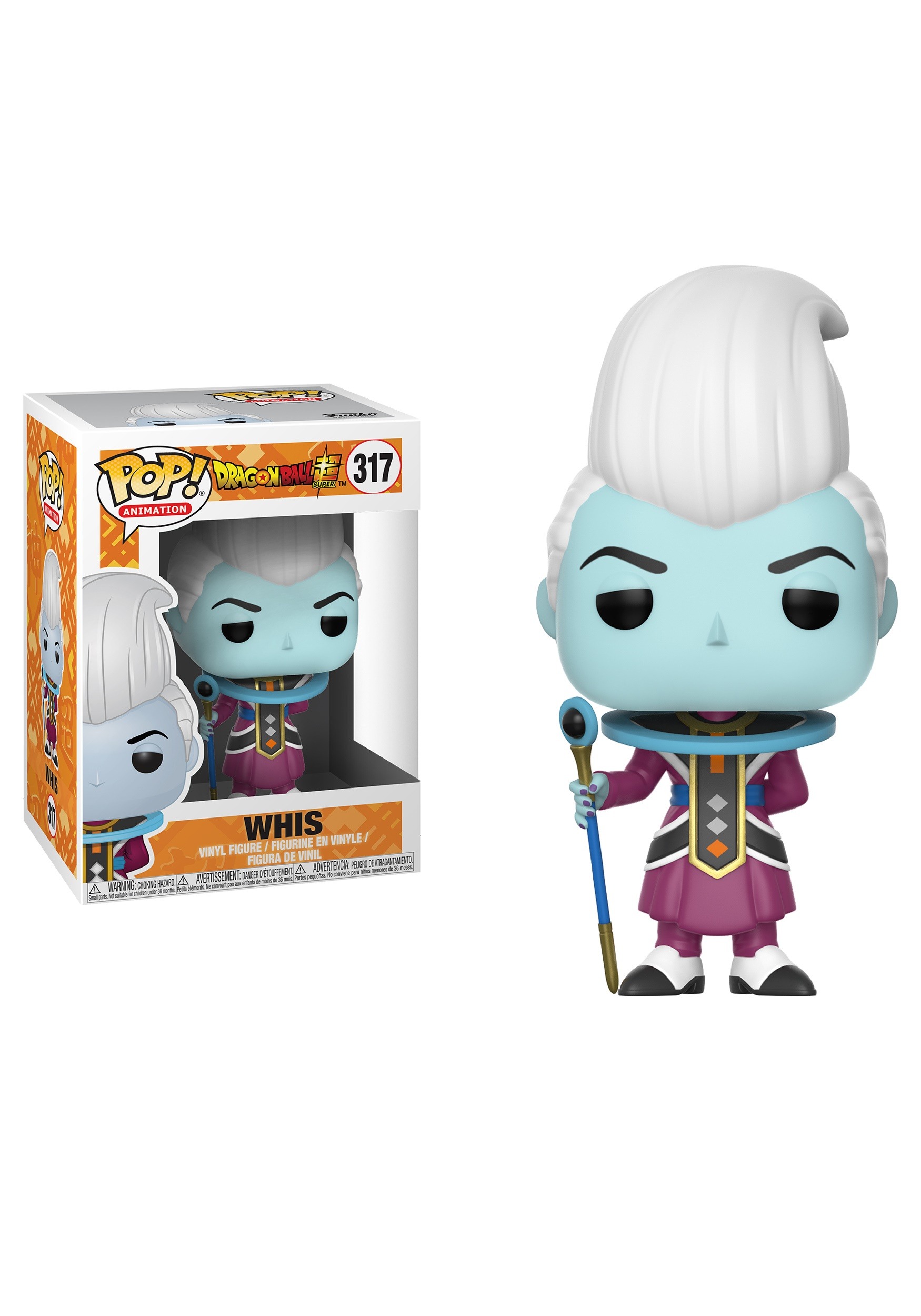 POP! Animation: Whis Vinyl Figure- Dragon Ball Super