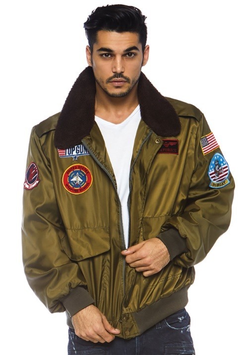 Mens Top Gun Bomber Jacket