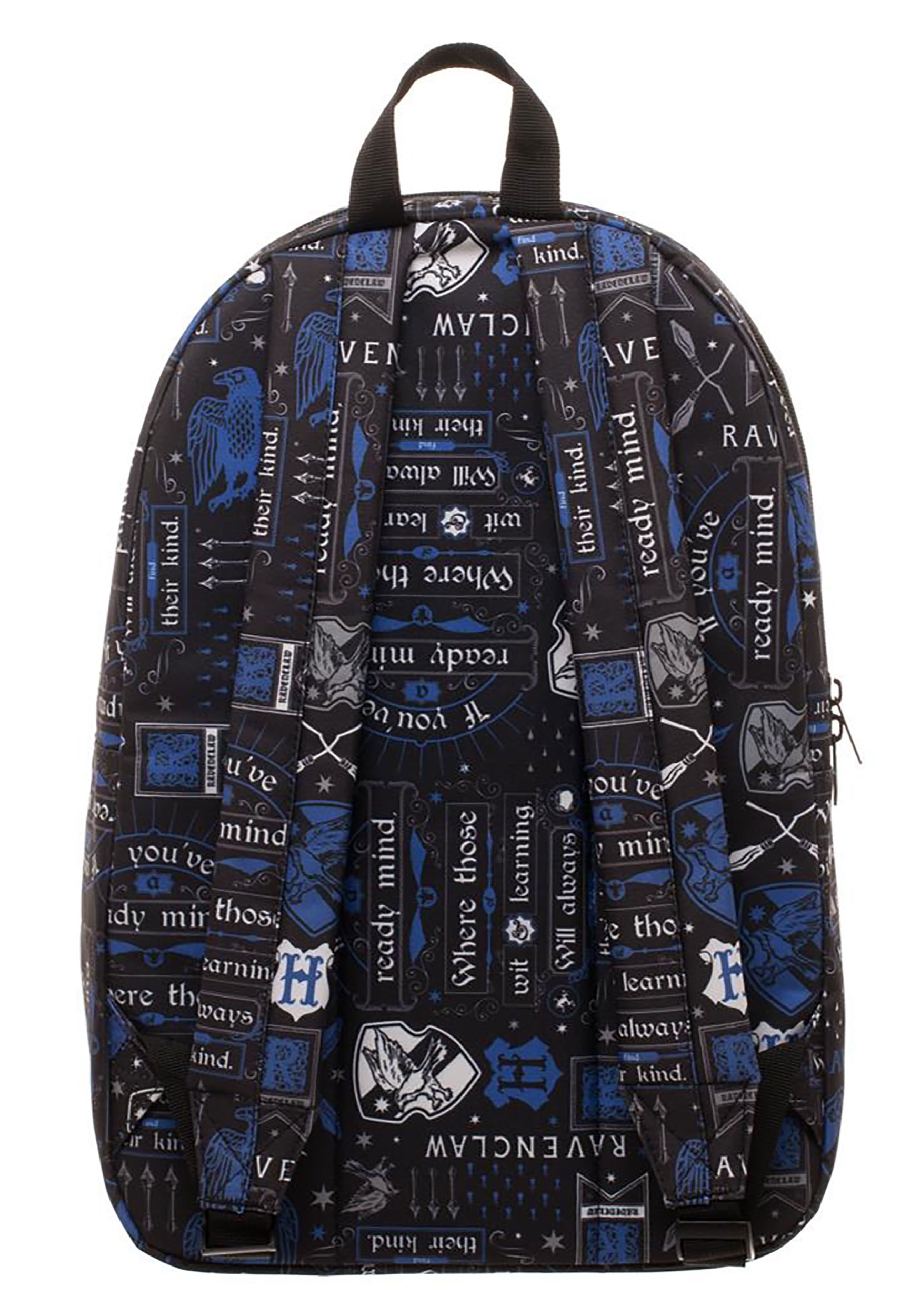 Harry Potter Icon Print Ravenclaw Backpack