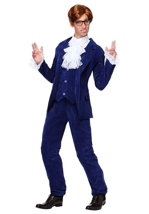 Deluxe Blue 60's Swinger Mens Costume