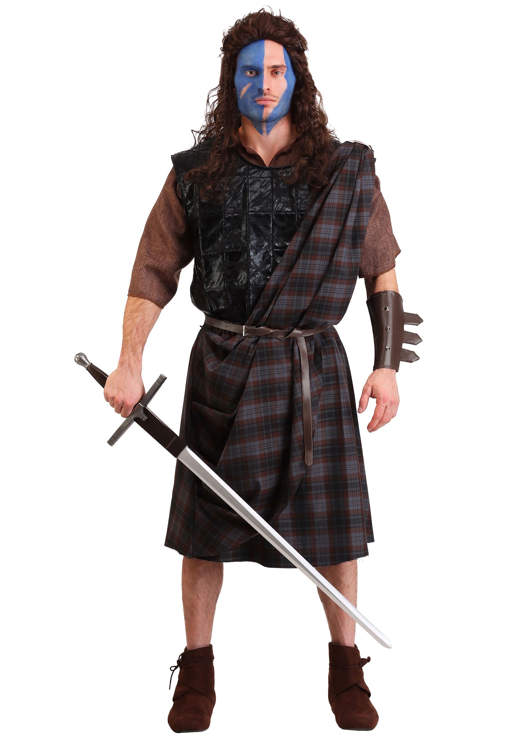 Braveheart Classic Fancy Dress Costume Men's