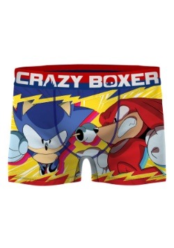 Crazy Boxers Men's Sonic and Knuckles Boxer Briefs