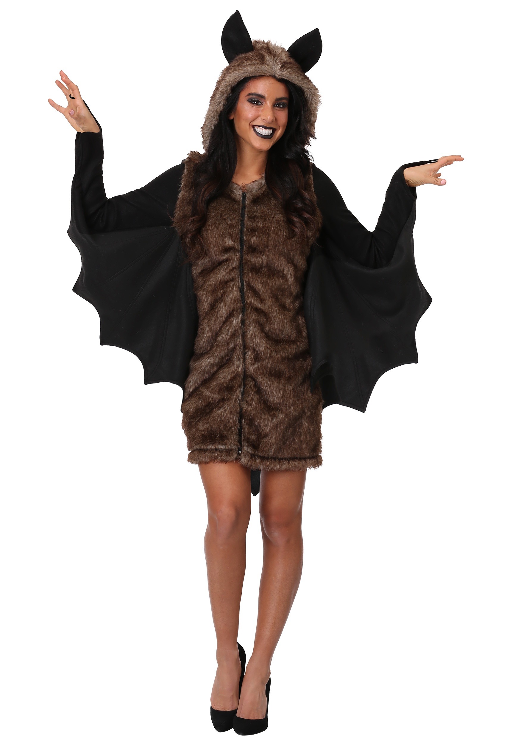 Plus Size Deluxe Bat Women's Fancy Dress Costume