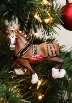 4.75" Budweiser Clydesdale Horse Molded Ornament_Update