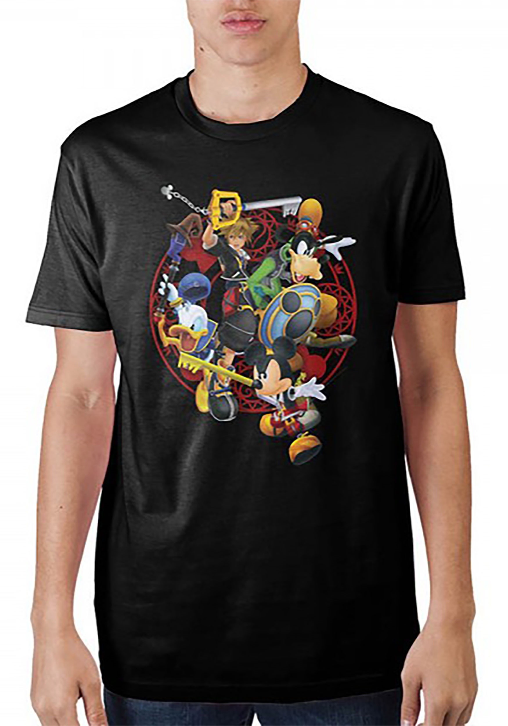 Kingdom Hearts Battle Tee for Men