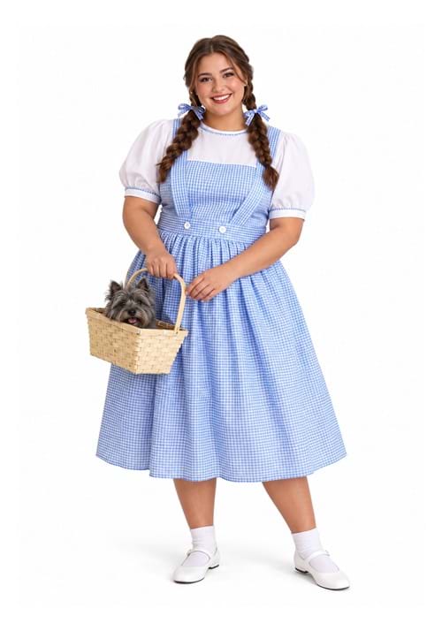 Plus Size Kansas Girl Costume Main Upd 1