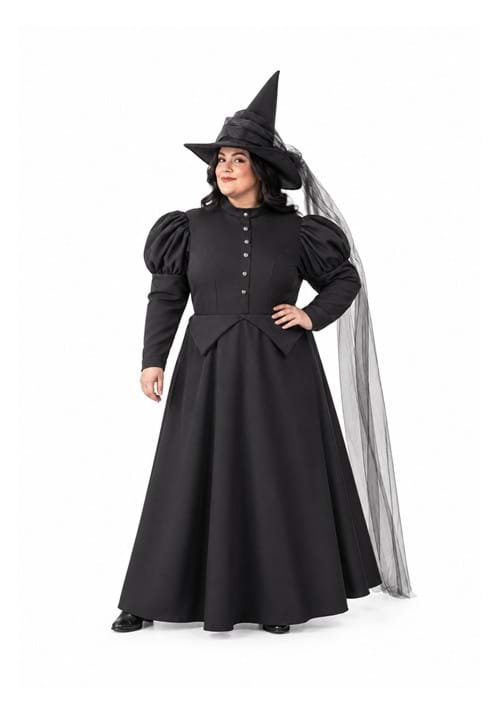 Womens Dark Witch Plus Size Costume New Main
