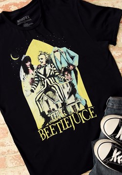 Beetlejuice Men's Black Tee