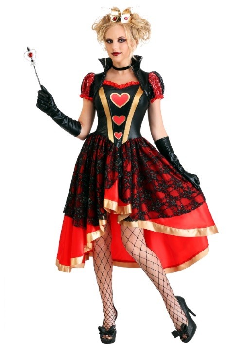 Dark Queen of Hearts Women's Costume