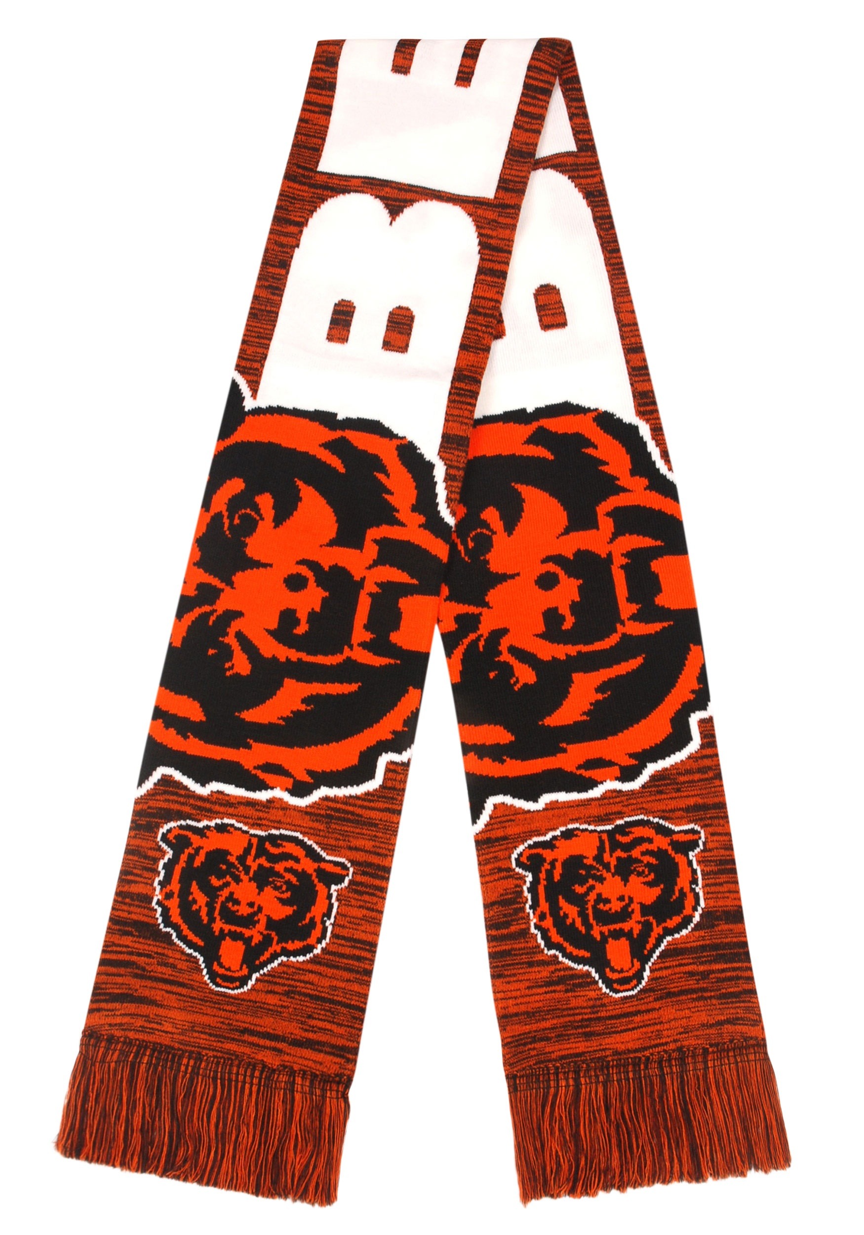 Chicago Bears Wordmark Big Logo Colorblend Scarf