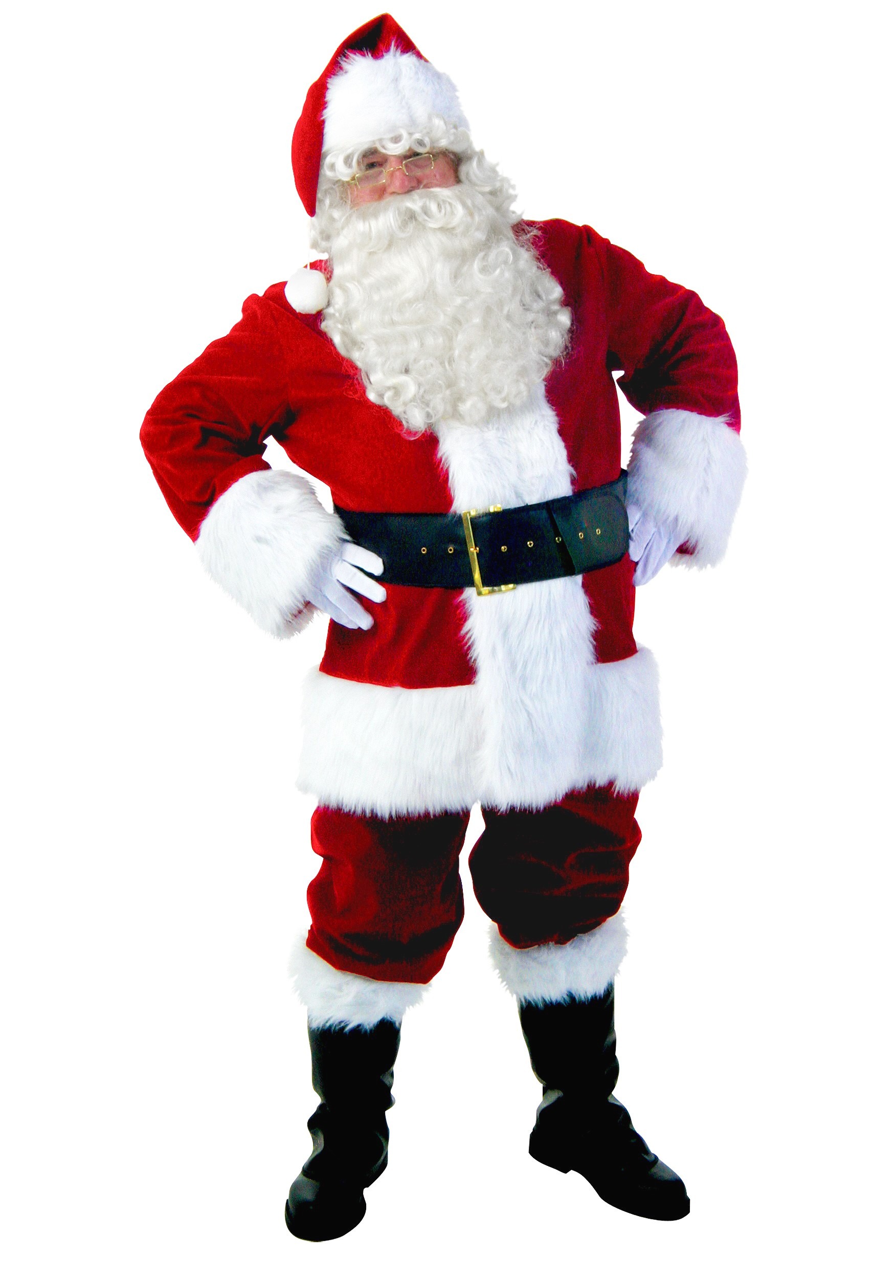 Premium Santa Suit Adult Fancy Dress Costume