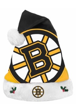 Boston Bruins Santa Hat