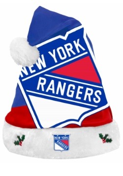 New York Rangers Santa Hat