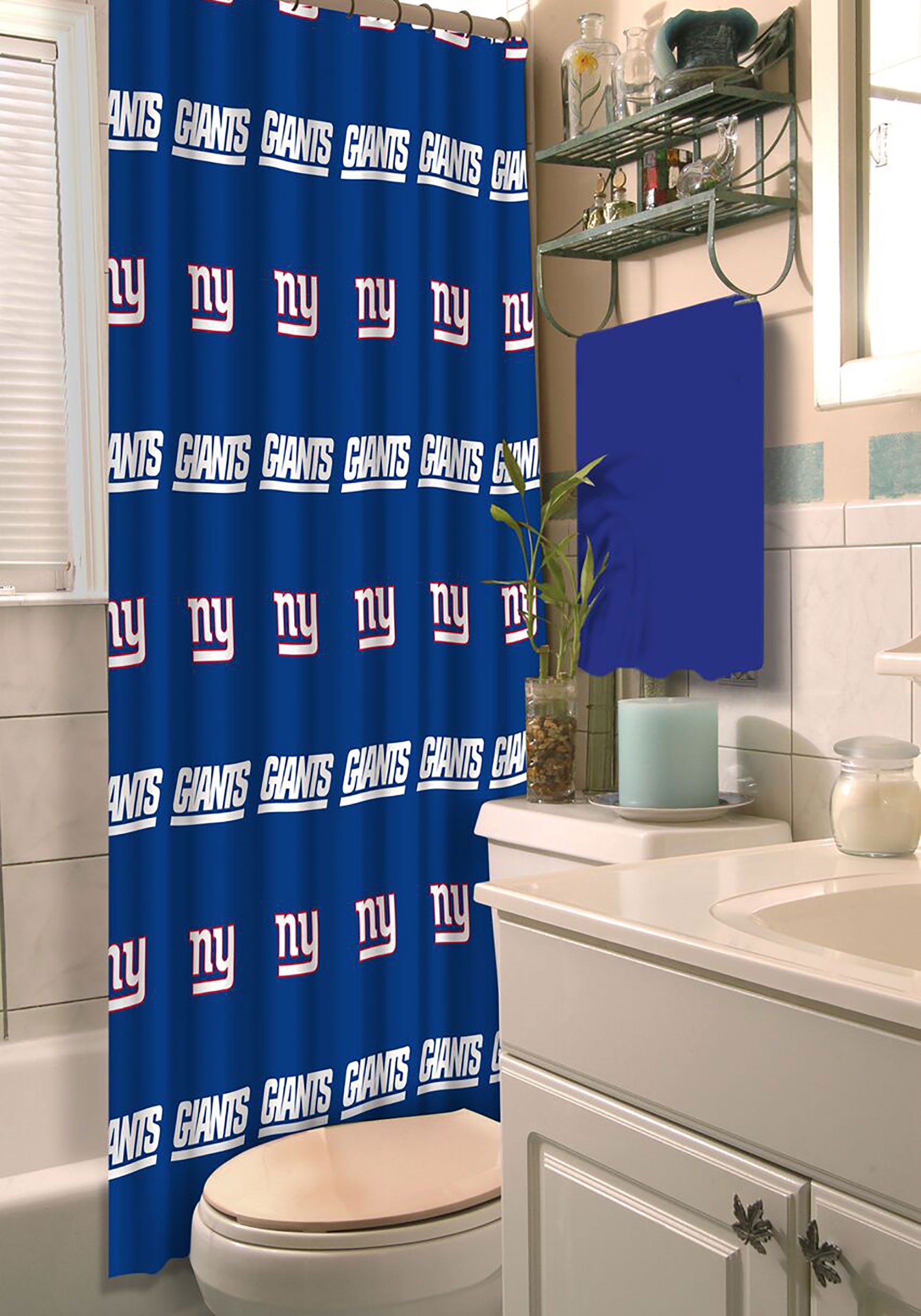 New York Giants NFL Shower Curtain