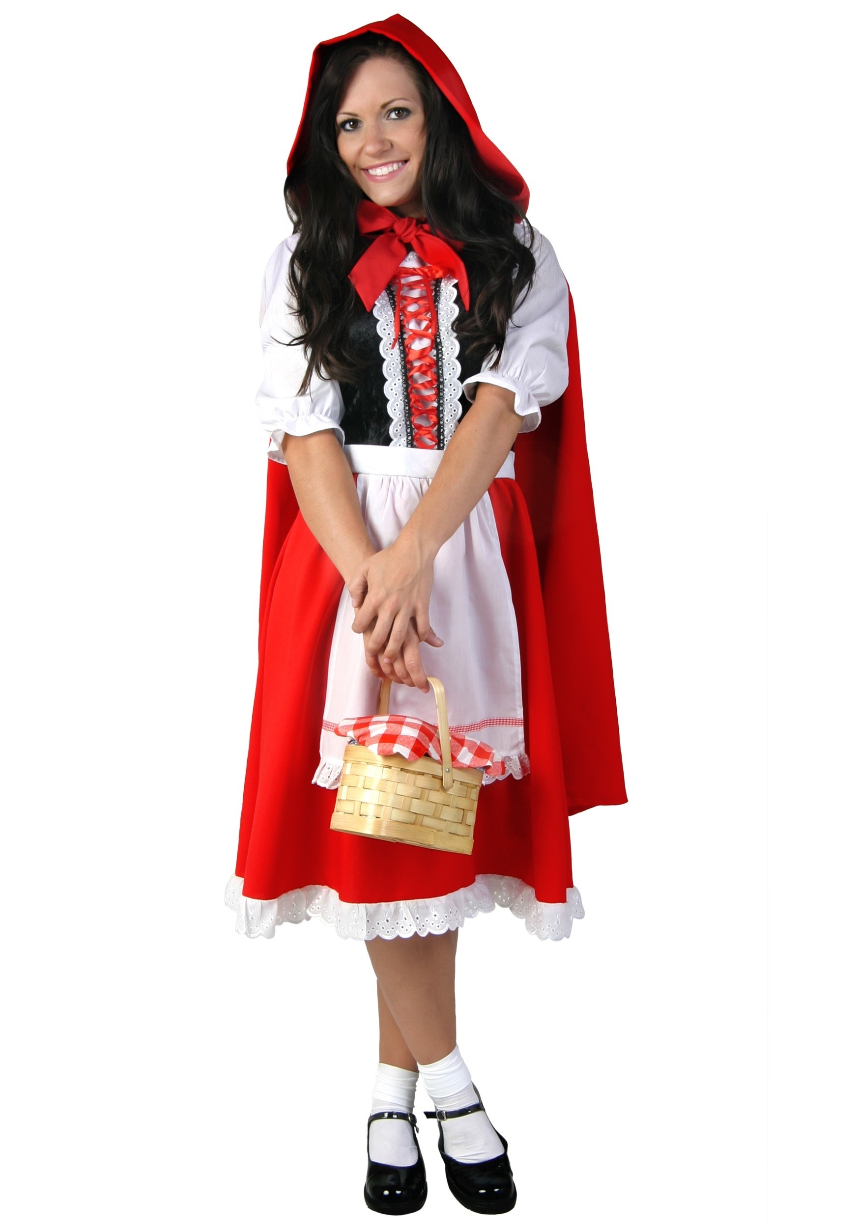 Women's Riding Hood Fancy Dress Costume