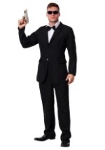 Men's Black Suit Costume