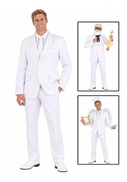 White Suit Costume for Men New Main