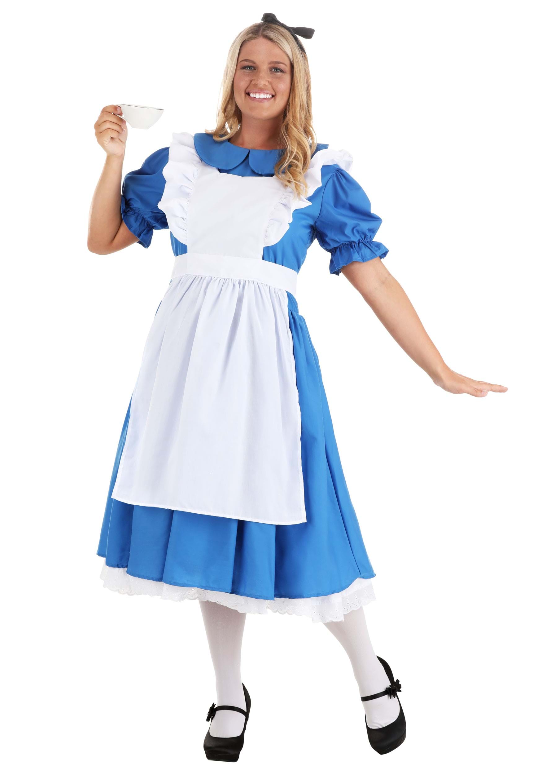 Women's Alice Deluxe Fancy Dress Costume