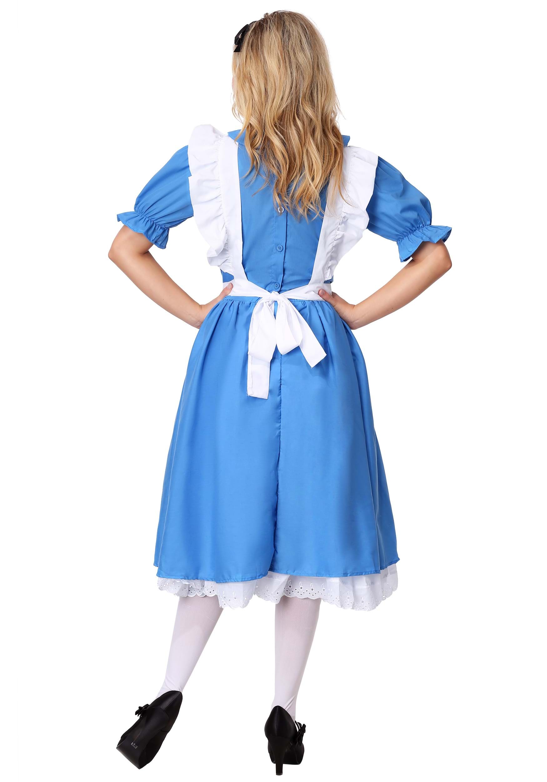 Women's Alice Deluxe Fancy Dress Costume
