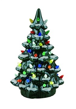 11 75 Ceramic Light Up Nostalgic Tree