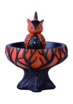 Resin Tree Owl Treat Stand