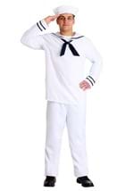 White Plus Size Sailor Costume