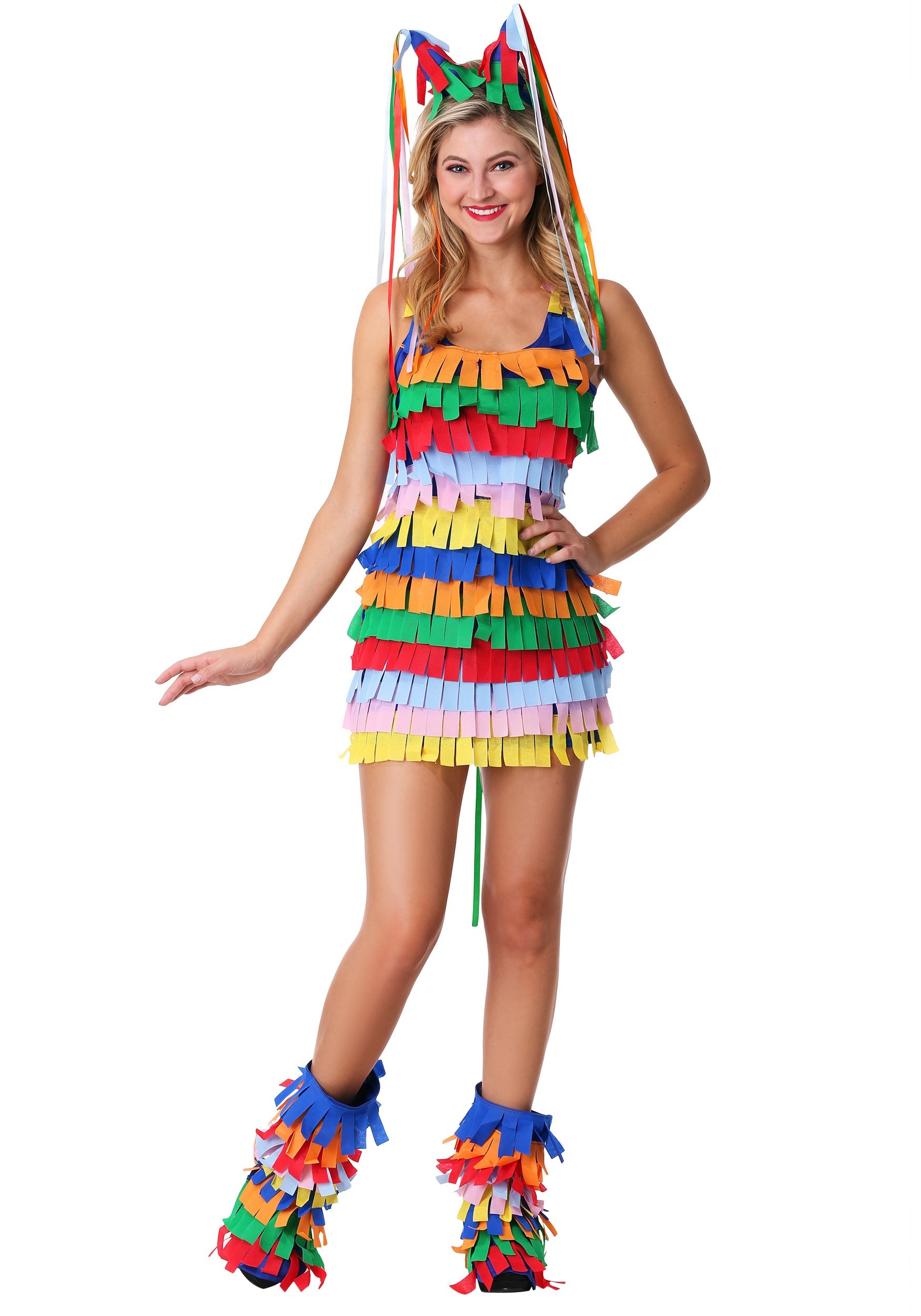 Women's Plus Size Piñata Fancy Dress Costume Dress , Holiday Fancy Dress Costumes