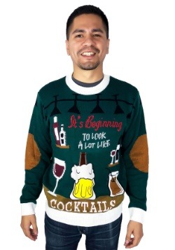 Looks Like Cocktails Ugly Christmas Sweater