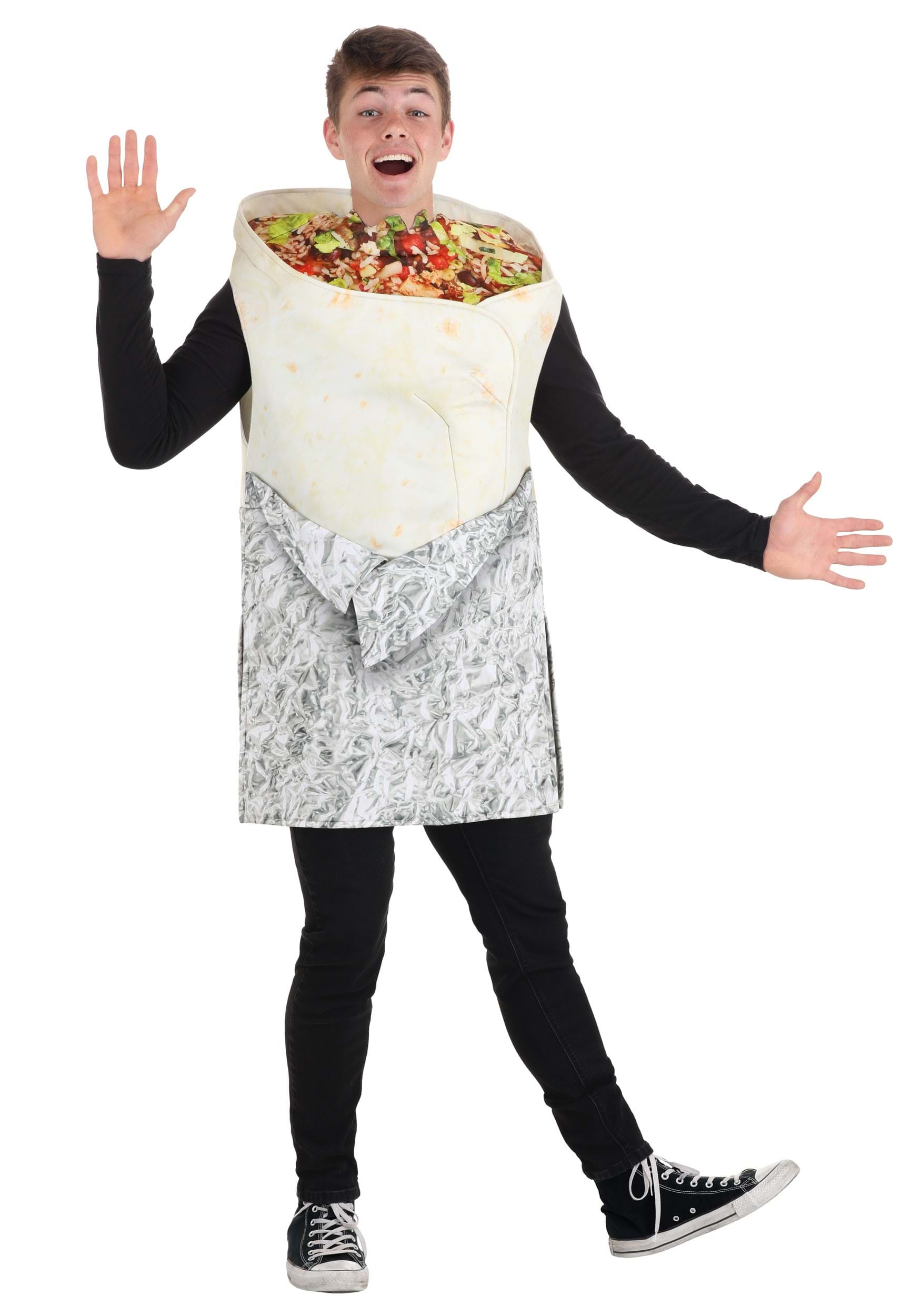 Mascot Burrito Adult Fancy Dress Costume