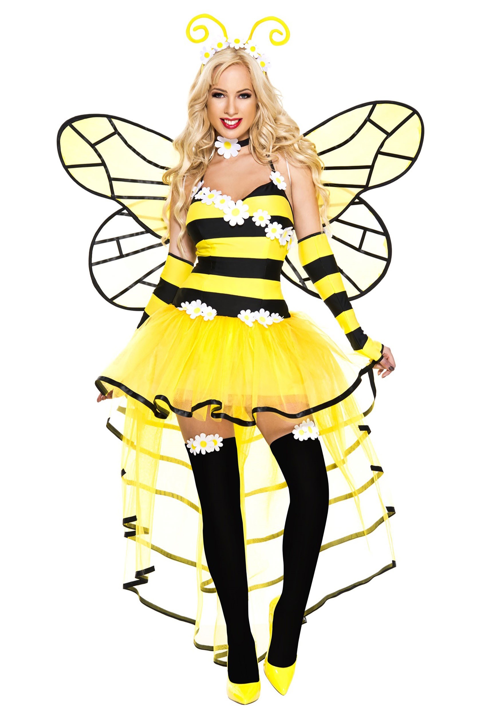 Deluxe Queen Bee Fancy Dress Costume For Women