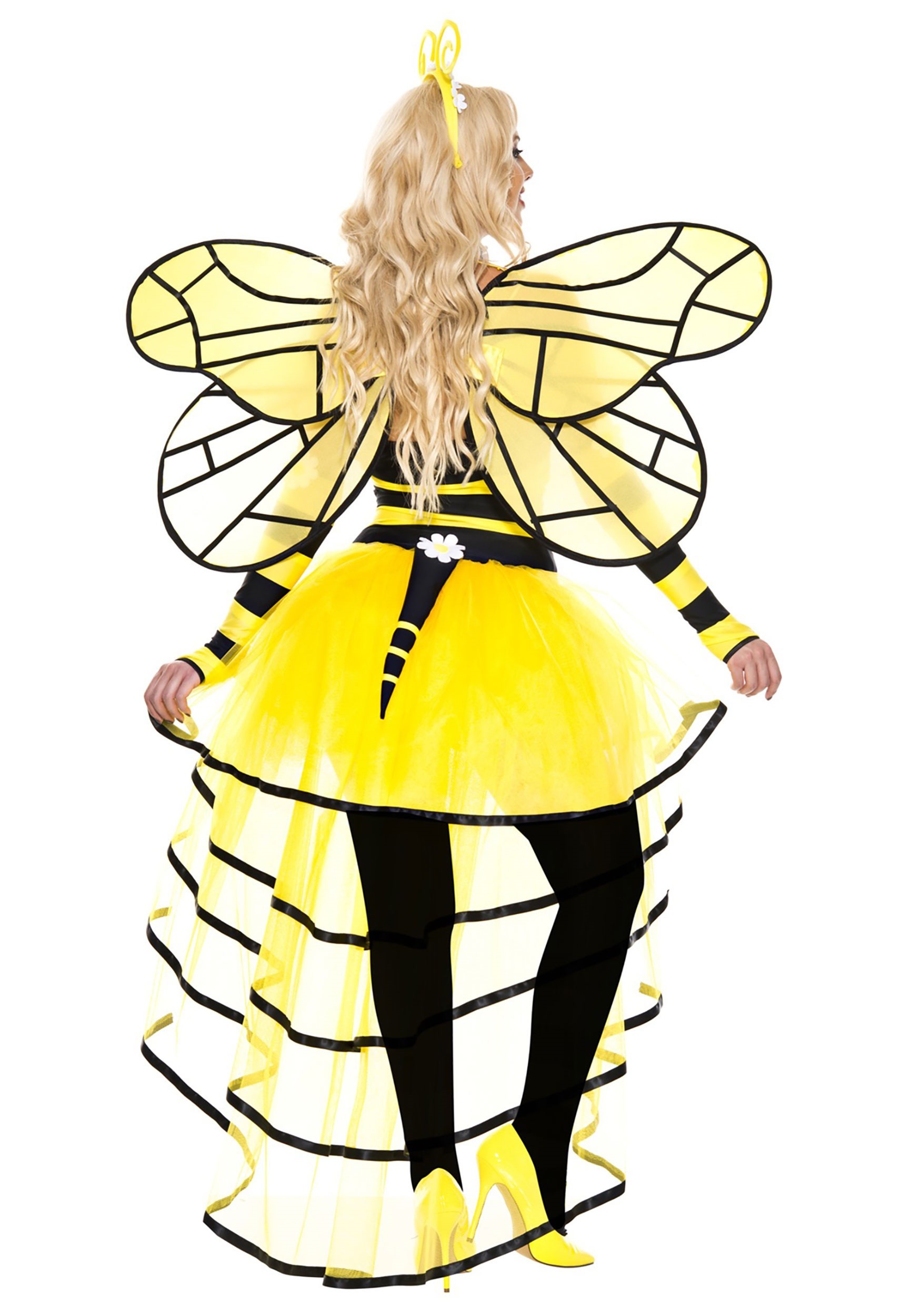 Deluxe Queen Bee Fancy Dress Costume For Women