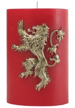 Game of Thrones Lannister Sigil Insignia Candle