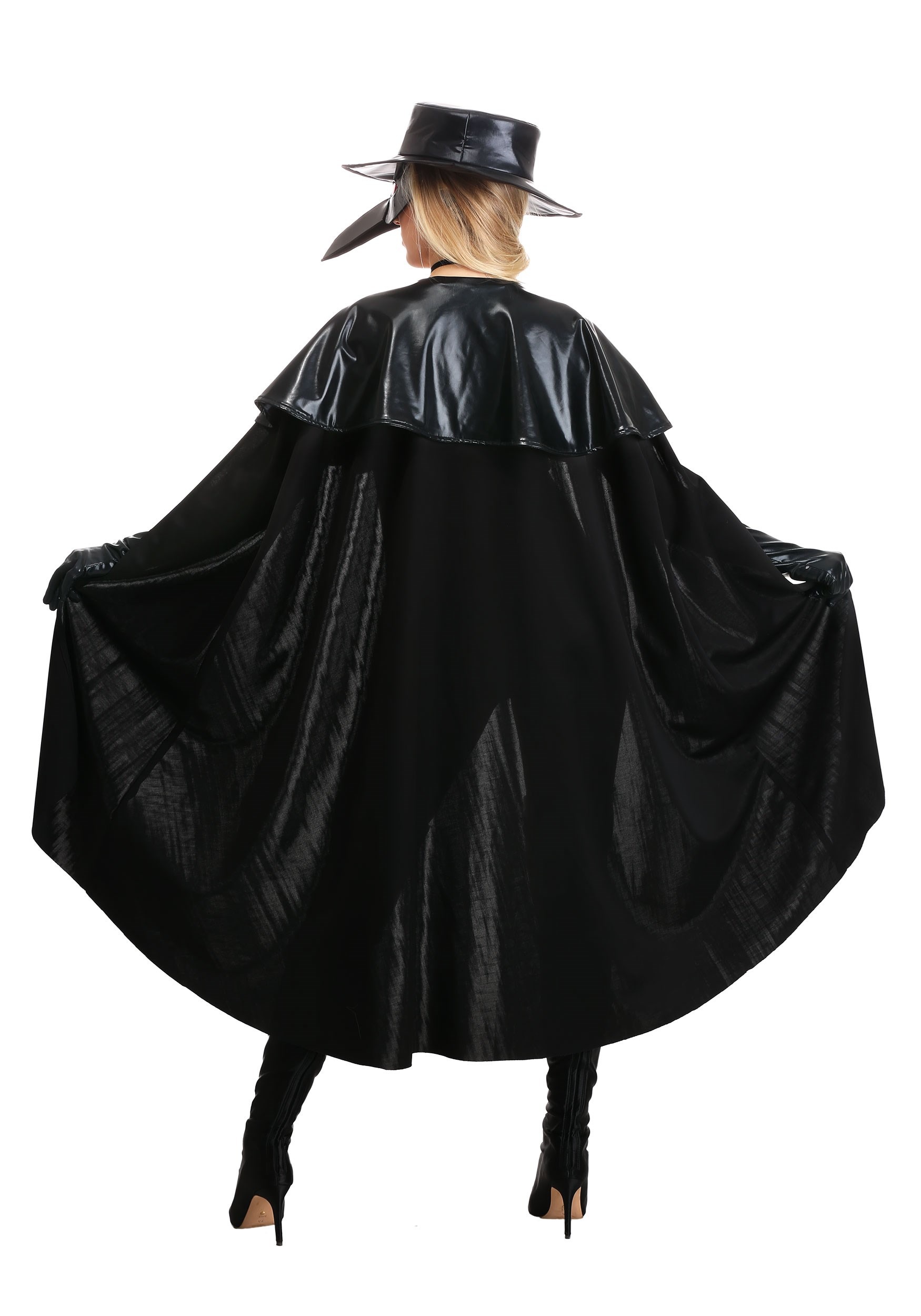 Eerie Plague Doctor Fancy Dress Costume For Women