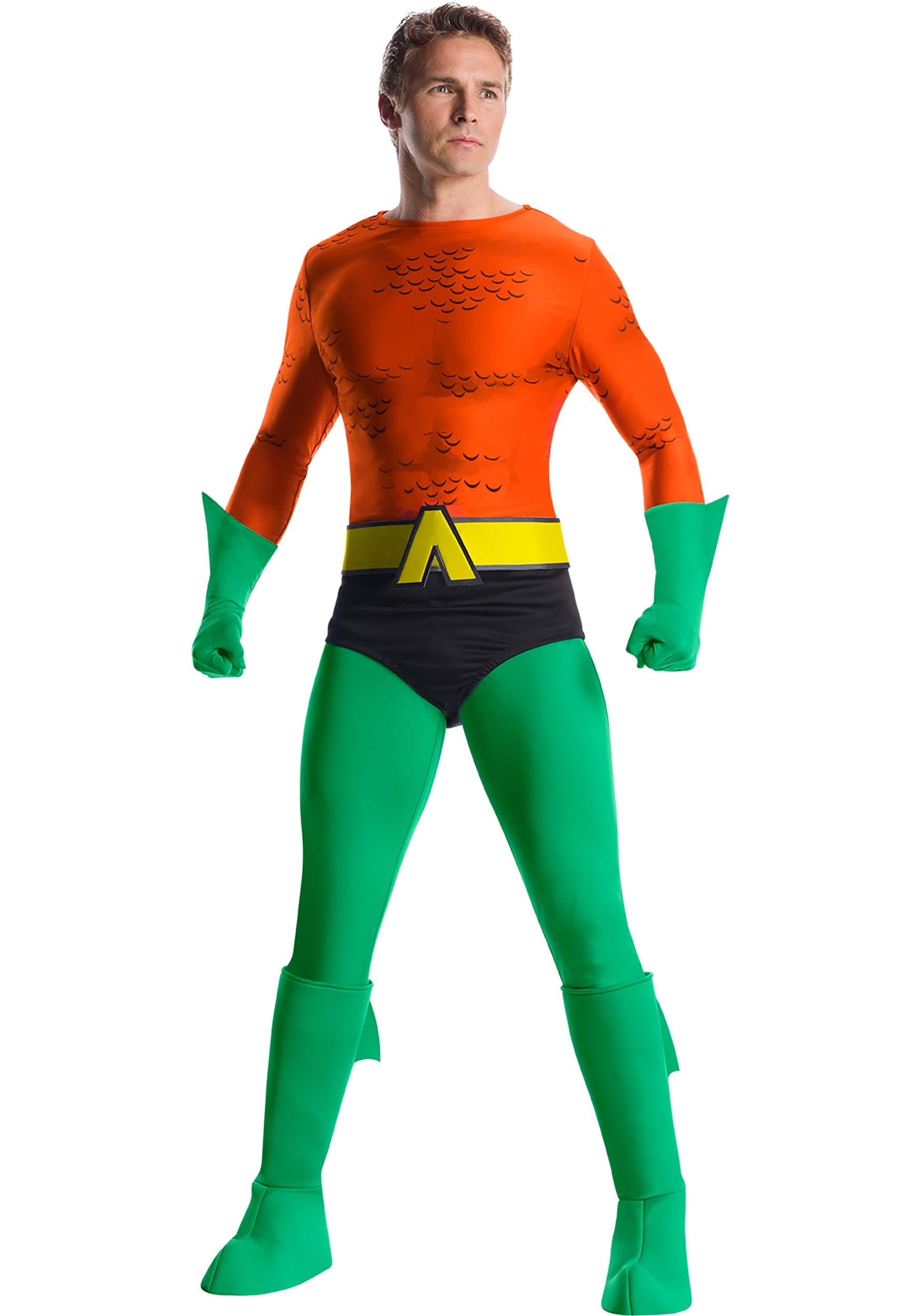 Classic Premium Aquaman Fancy Dress Costume For Men