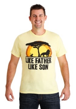 Disney The Lion King Like Father Like Son Men's T-Shirt