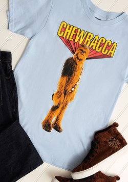Chewbacca! Mens Light Blue T-Shirt 1