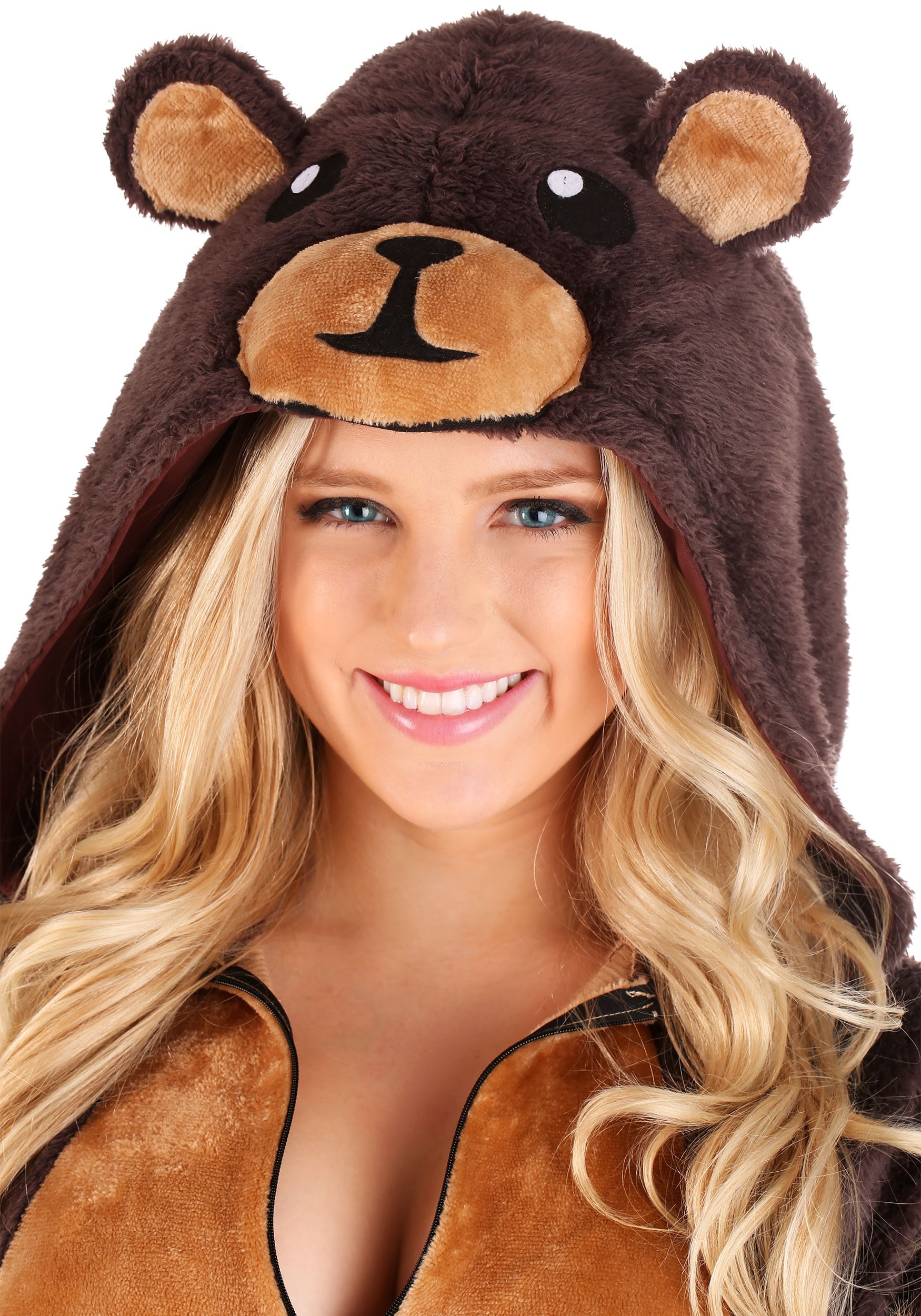 Brown Bear Onesie For Adults