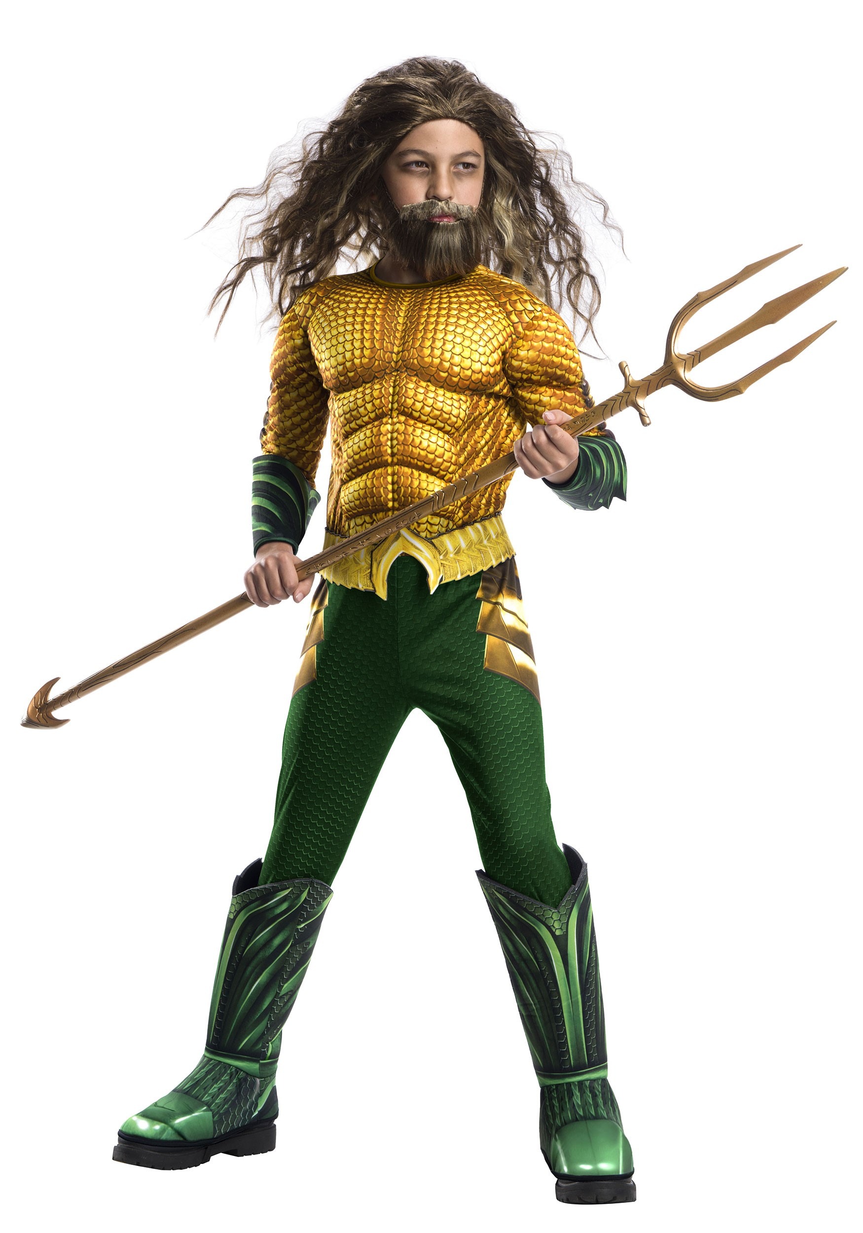 Kids Aquaman Fancy Dress Costume