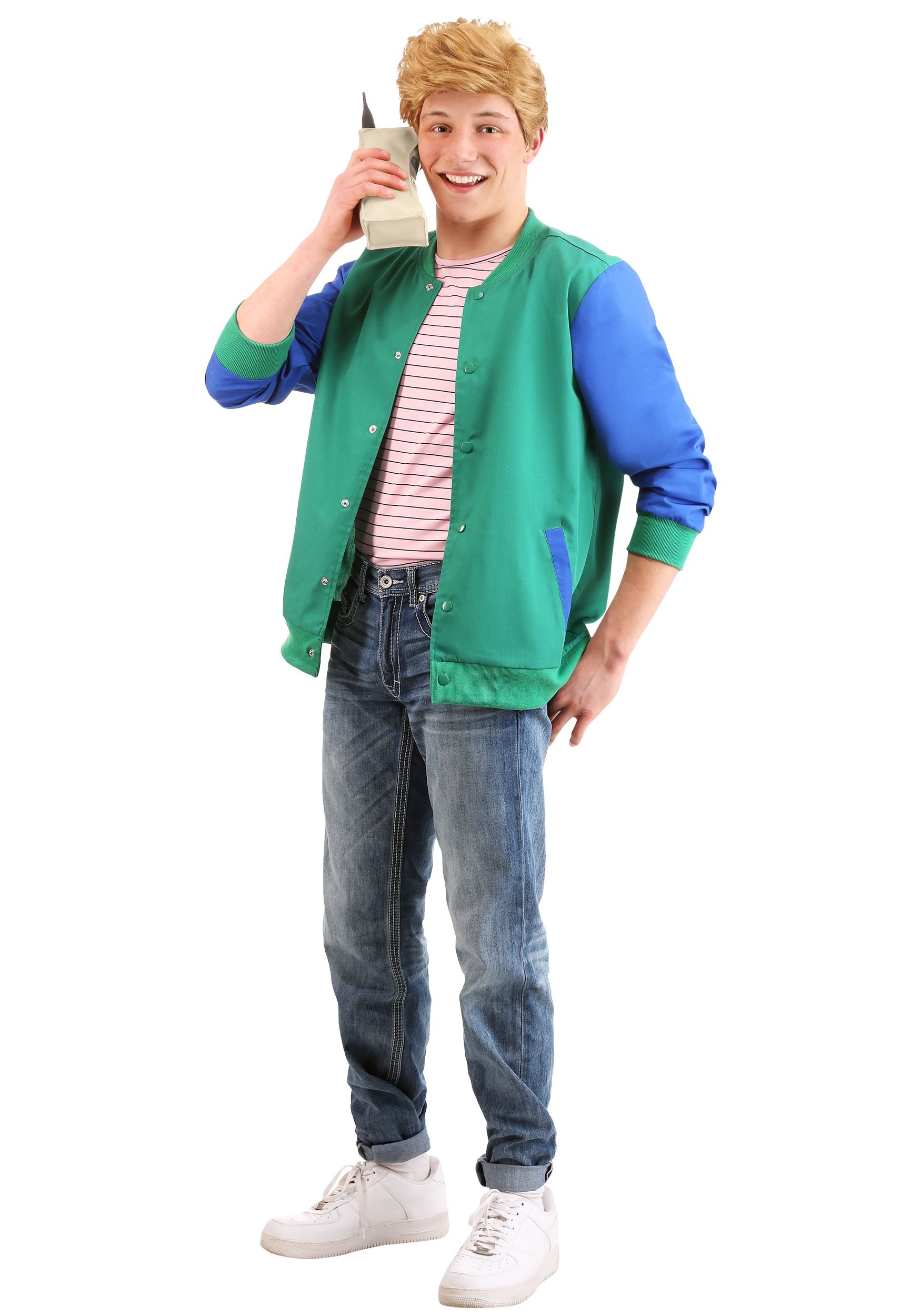 Adult Saved By The Bell Zack Morris Fancy Dress Costume , Saved By The Bell Fancy Dress Costumes