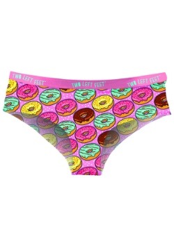 Two Left Feet Go Nuts for Donuts Women's Hipster Underwear