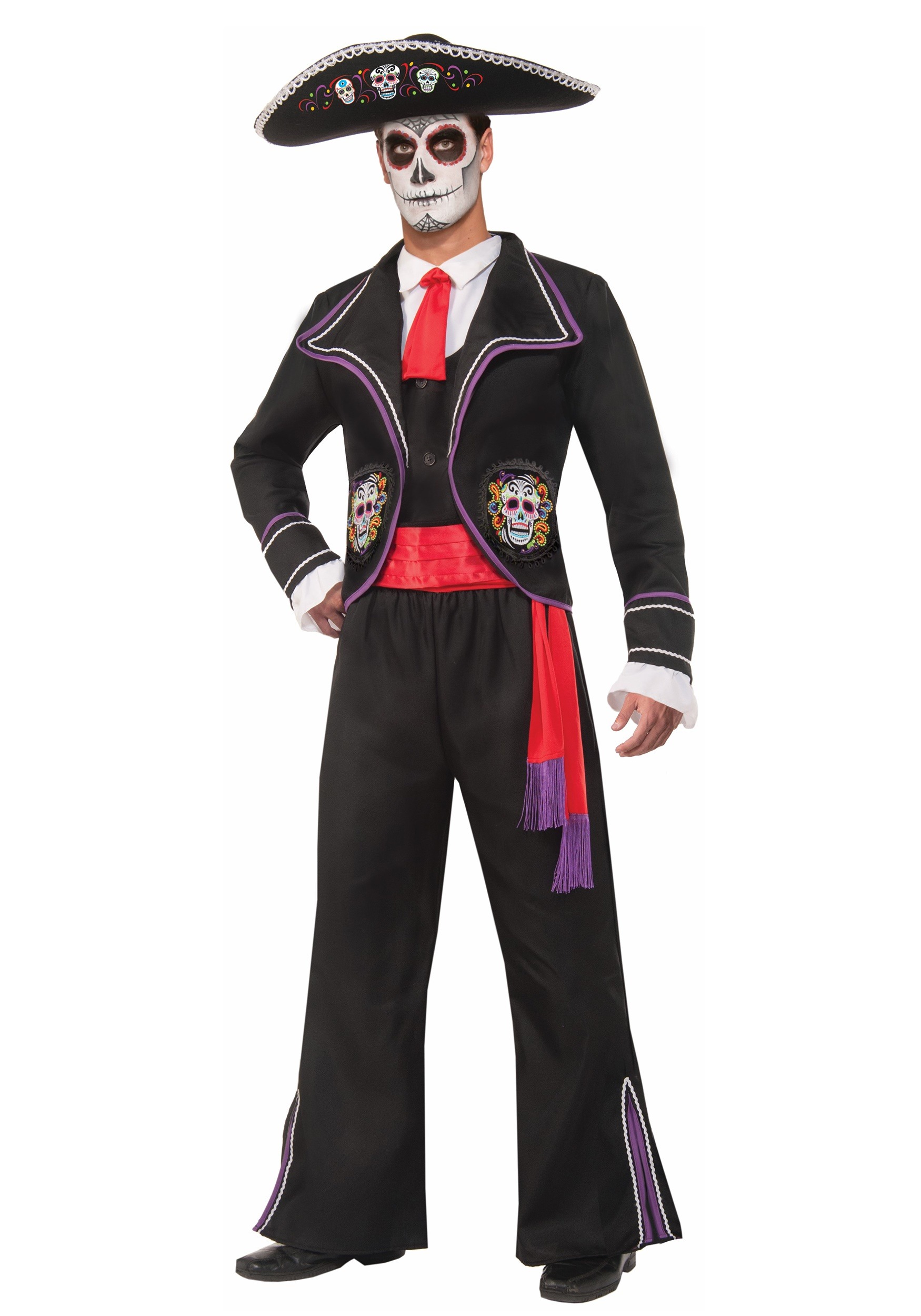 Day Of The Dead Macabre Adult Fancy Dress Costume