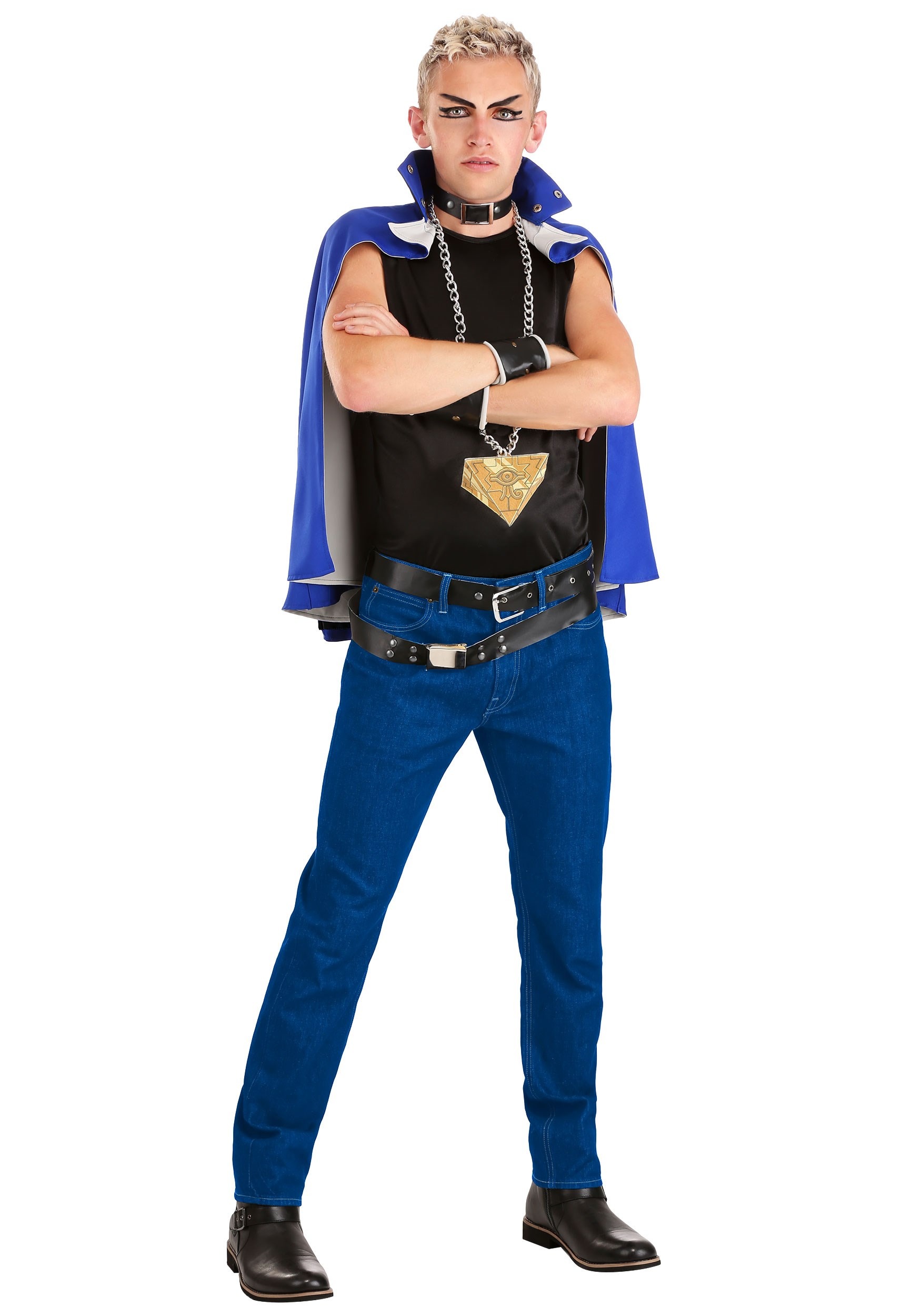 Yu-Gi-Oh YuGi Fancy Dress Costume for Men