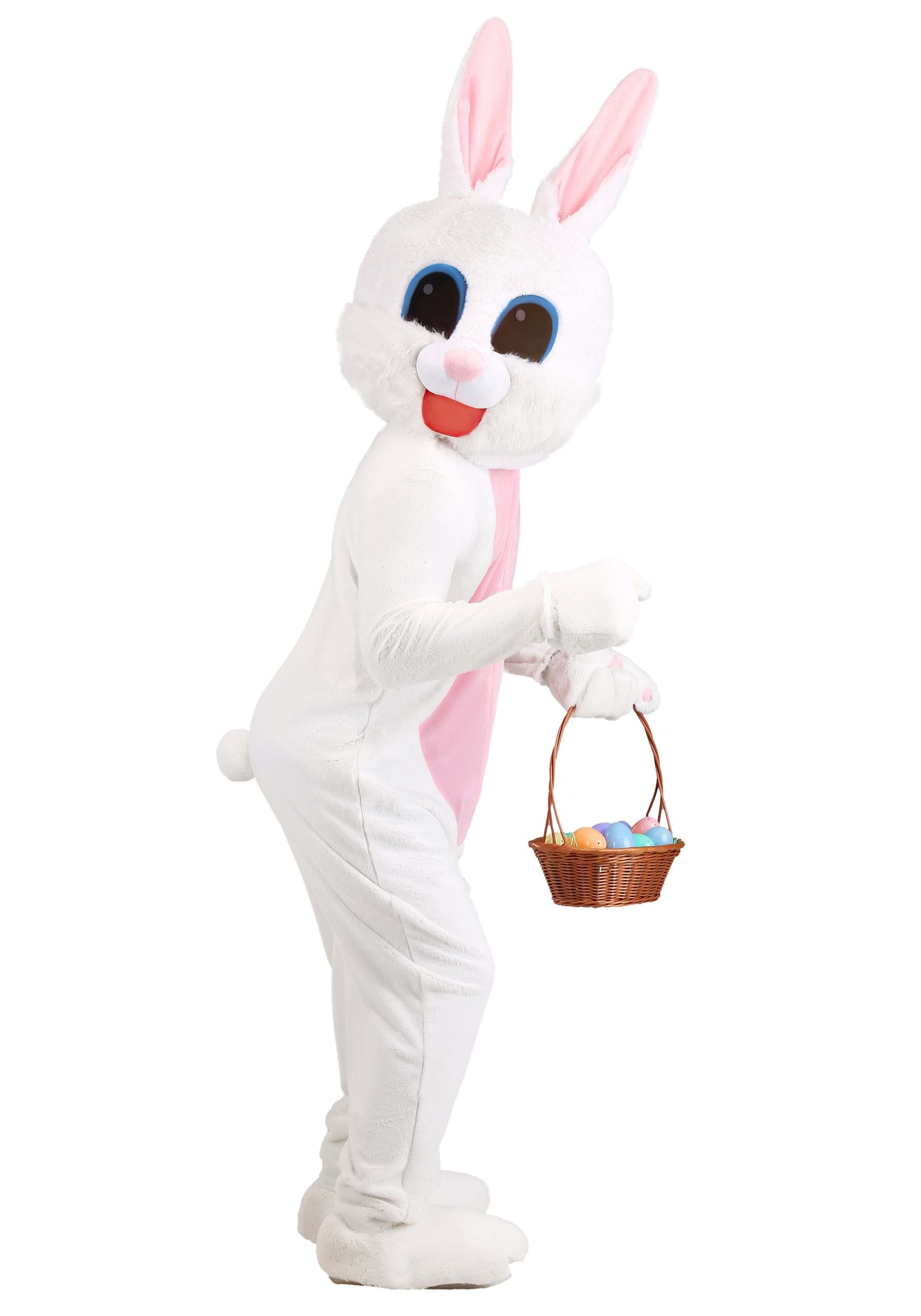 Mascot Easter Bunny Plus Size Fancy Dress Costume