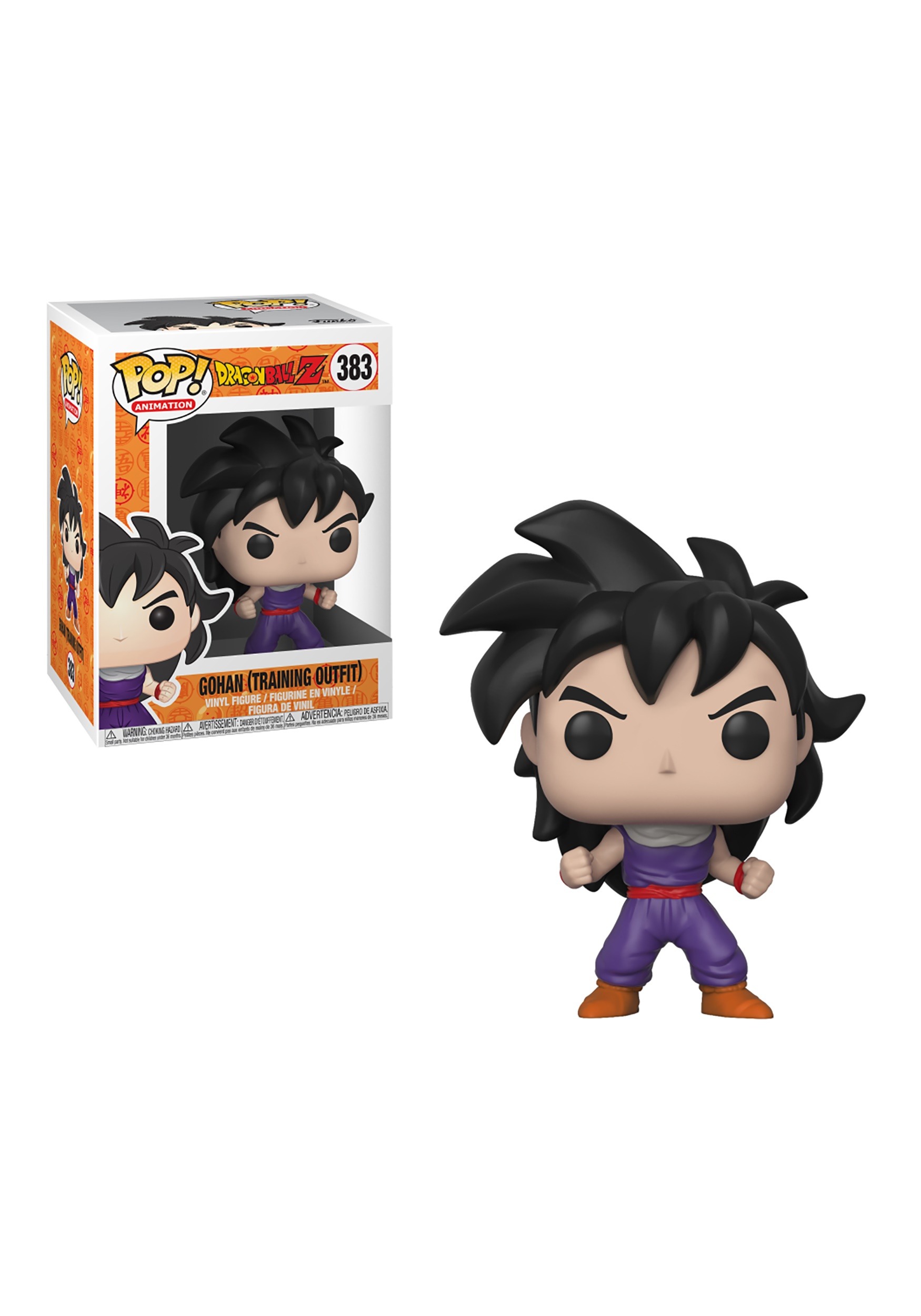 Pop! Animation: Dragon Ball Z- Gohan (Training Outfit) Vinyl Figure