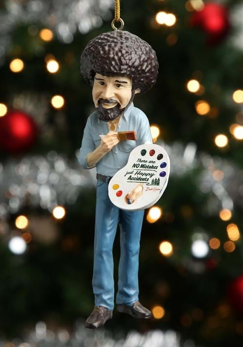 Bob Ross 5 INCH Molded Ornament Main UPD 2