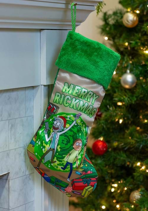 Rick & Morty 19" Satin Stocking