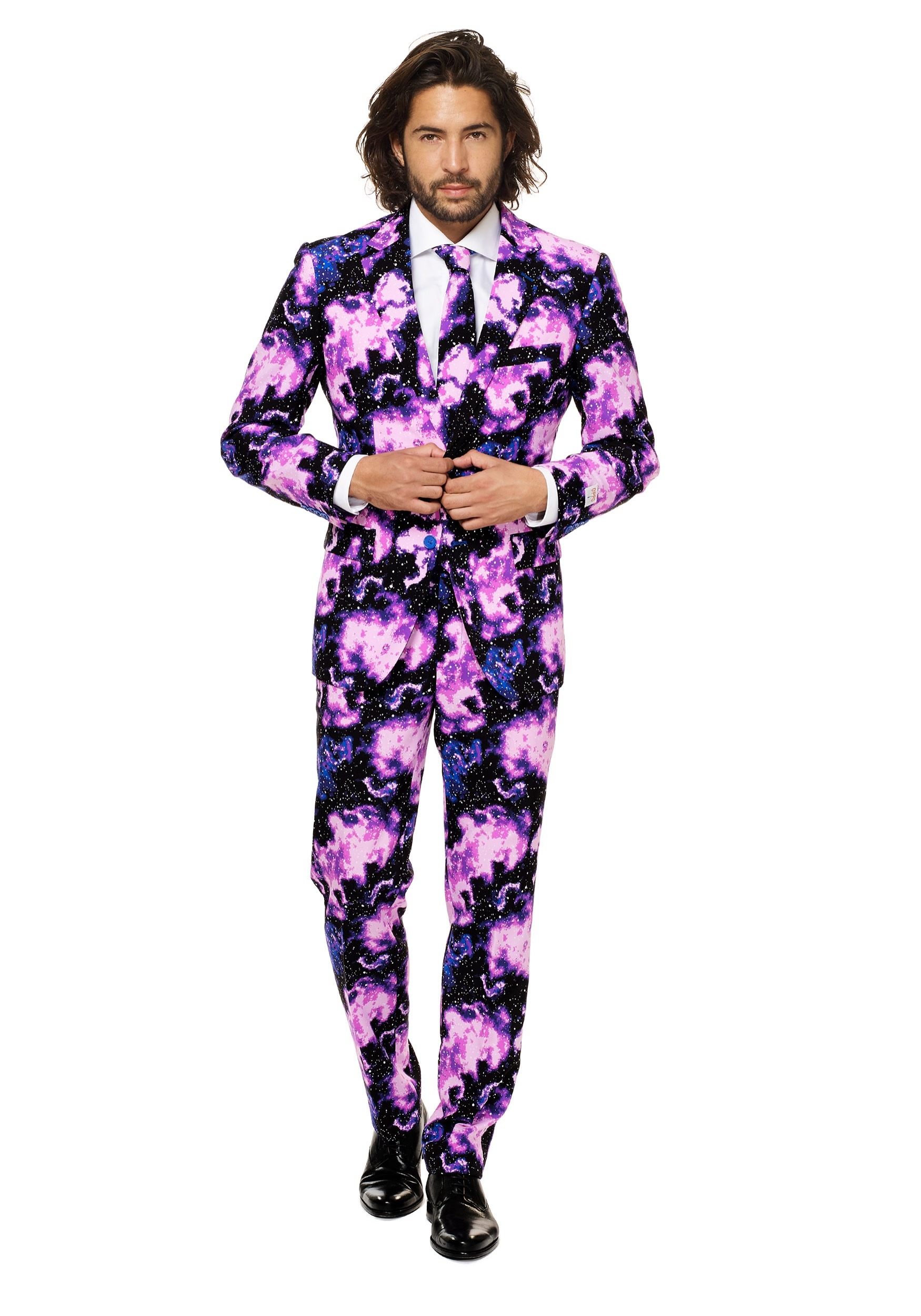 Opposuits Men's Galaxy Guy Suit Fancy Dress Costume